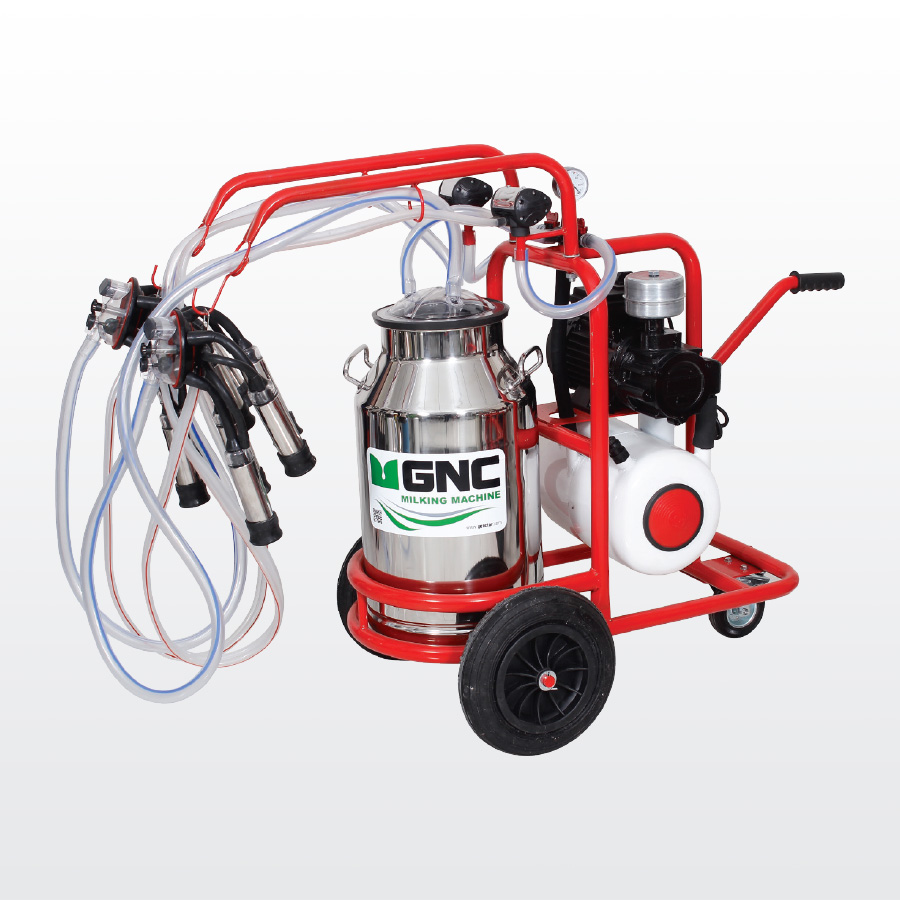 Productafbeelding: Gençtar Mobiele melkmachines · GNC-SYM-40.8/3-P
