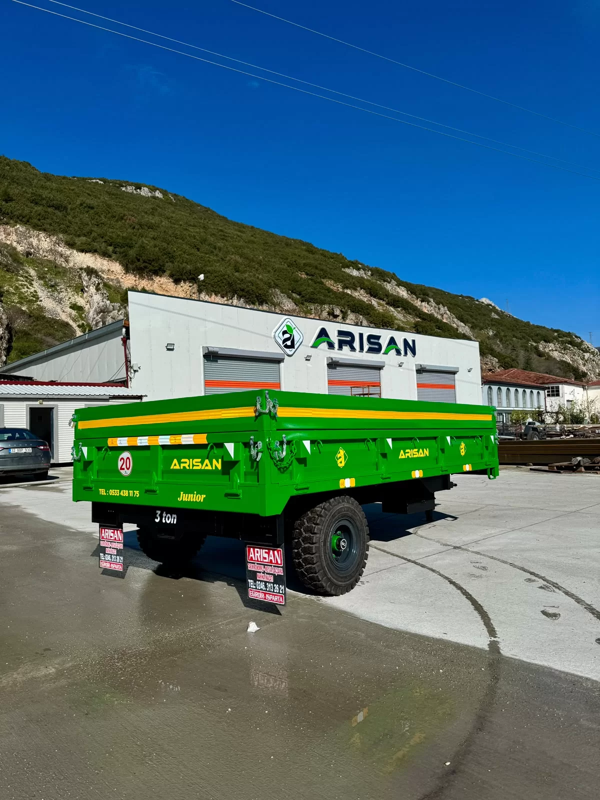 ARISAN JUNIOR RÖMORK kullanım alanı 2